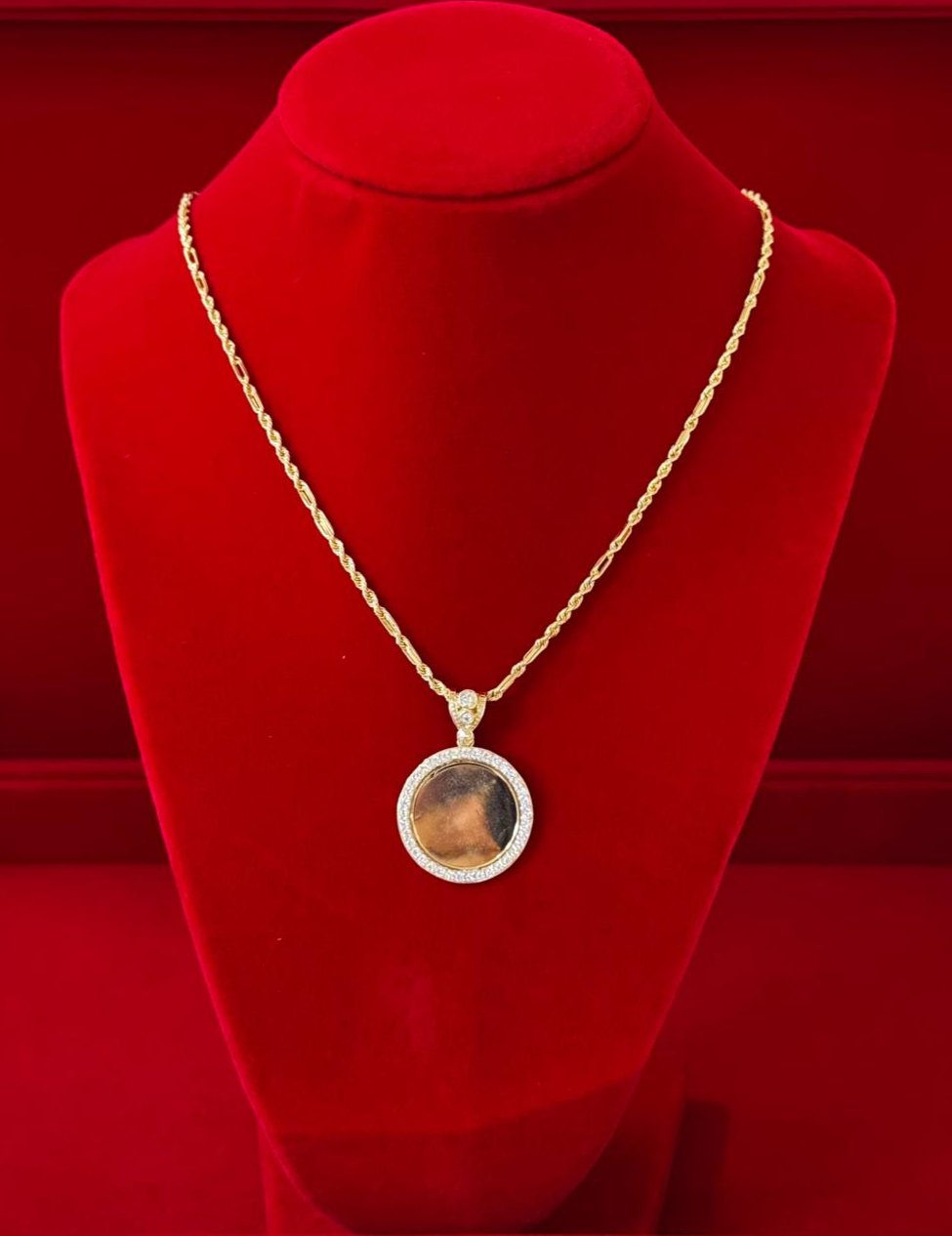 Woman Necklace 14K
