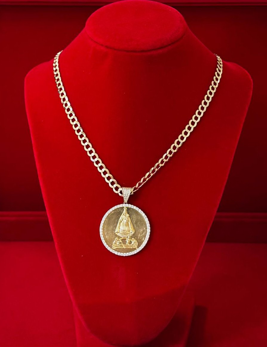 Woman Necklace 14K