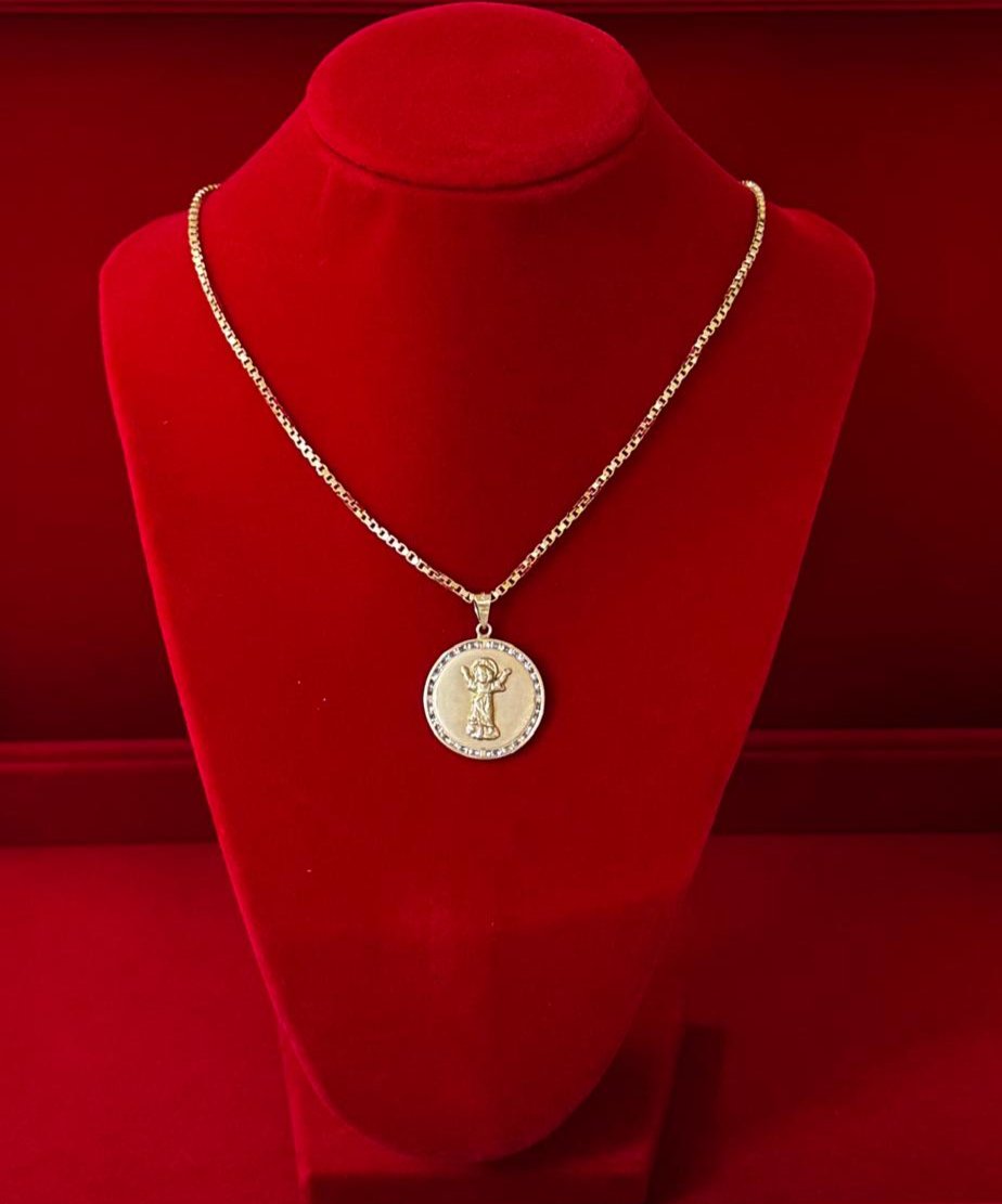 Woman Necklace 14K