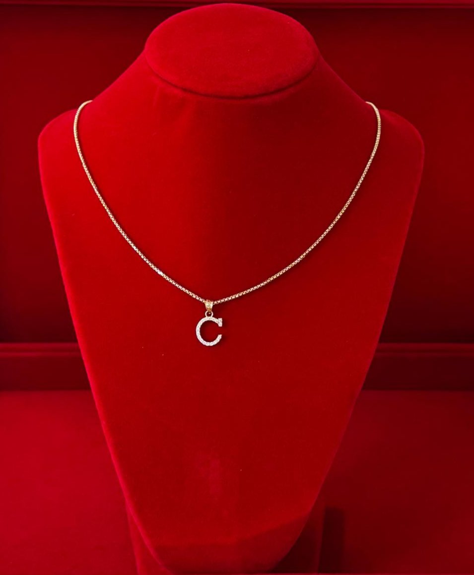 Woman Necklace 14K