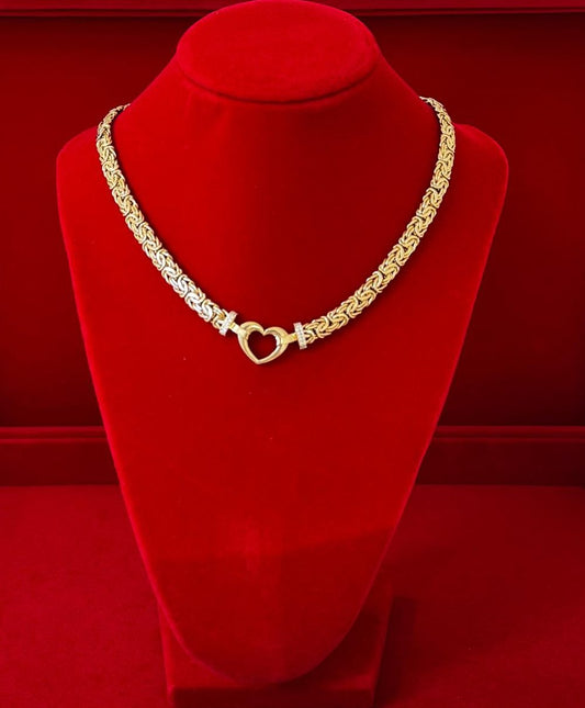 Woman Necklace 14K