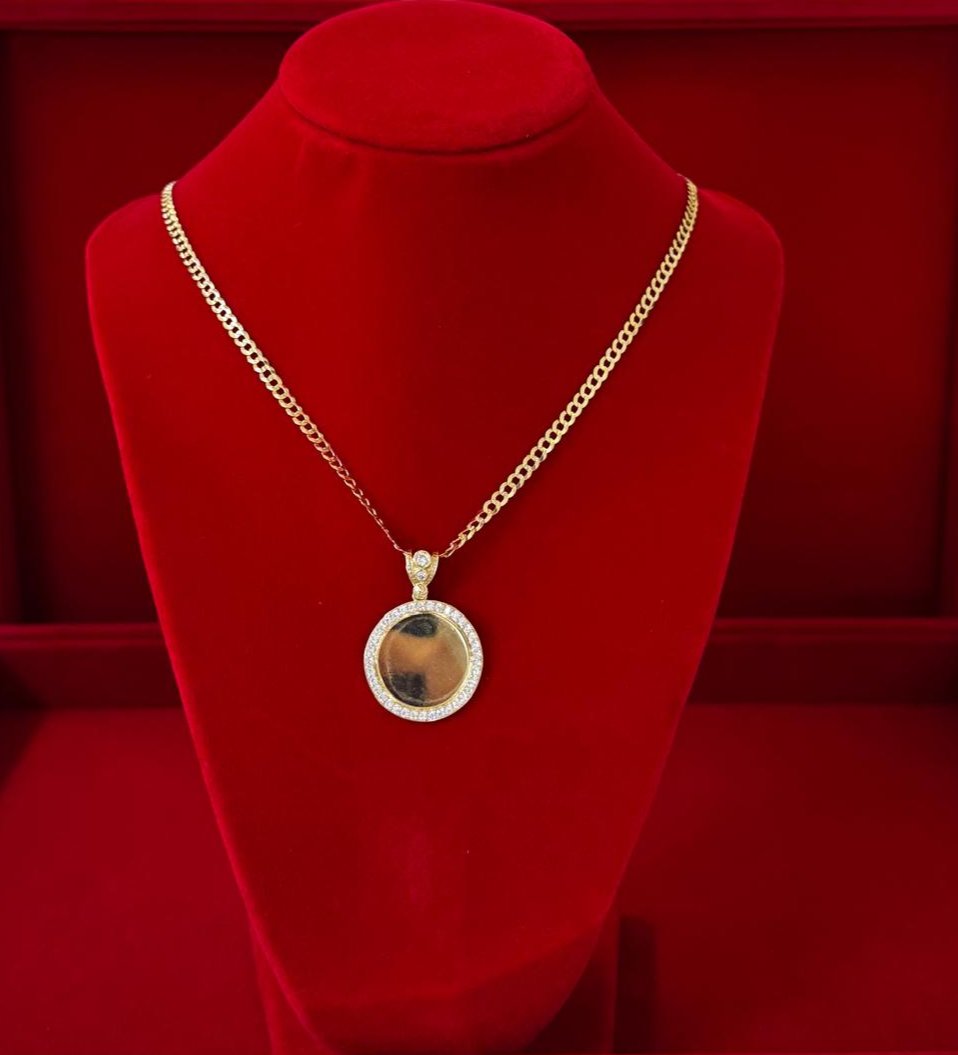 Woman Necklace 14K