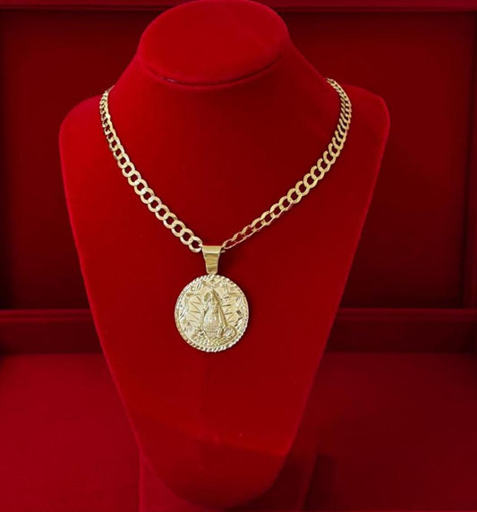 Woman Necklace 14K