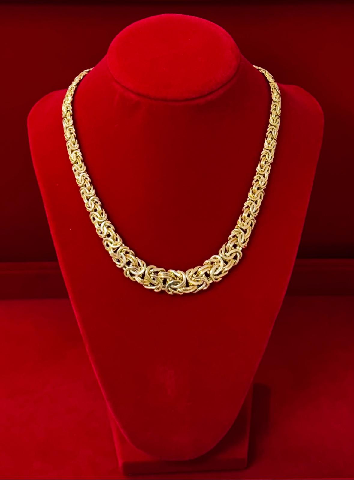 Woman Necklace  14K